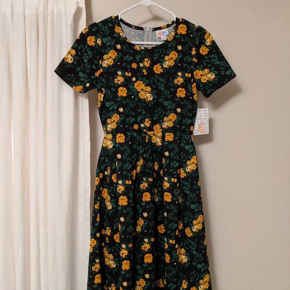 XS LuLaRoe Amelia NWT